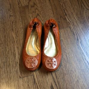 Tory Burch Orange flats